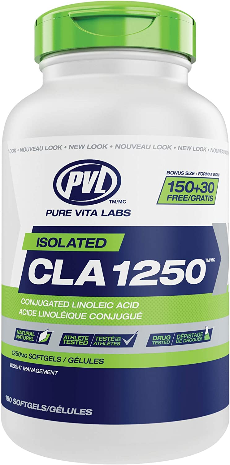 Pure Vita Labs Isolated CLA 1250™ 180 softgels