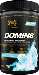 PVL DOMIN8 - Arctic Blue Slush 520g - Pre-Workout