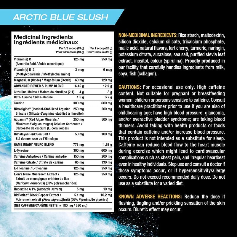 Pure Vita Labs DOMIN8 Arctic Blue Slush / 520g