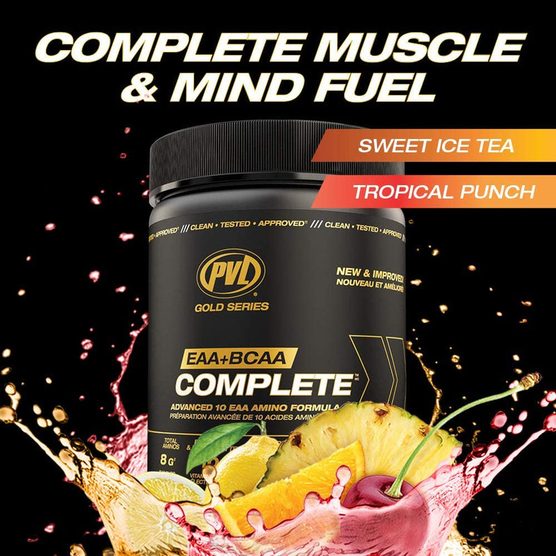 Pure Vita Labs EAA+ BCAA Complete Tropical Punch / 369g