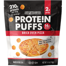 Shrewd Food Protein Puffs - Brickoven Pizza - - Protein snacks