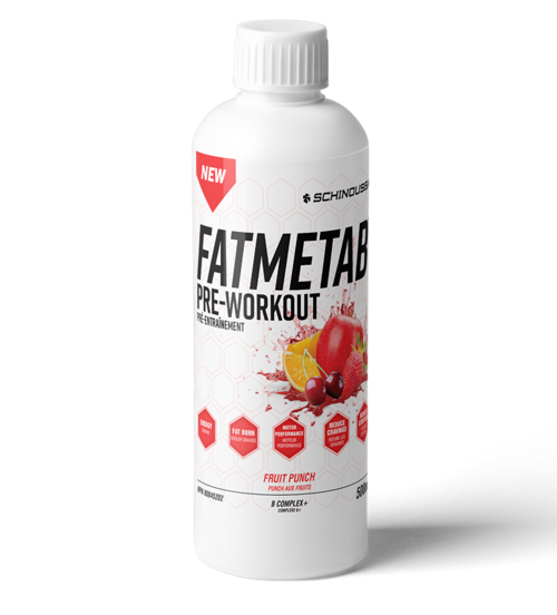 Fatmetab - PreWorkout 500ml / Fruit Punch