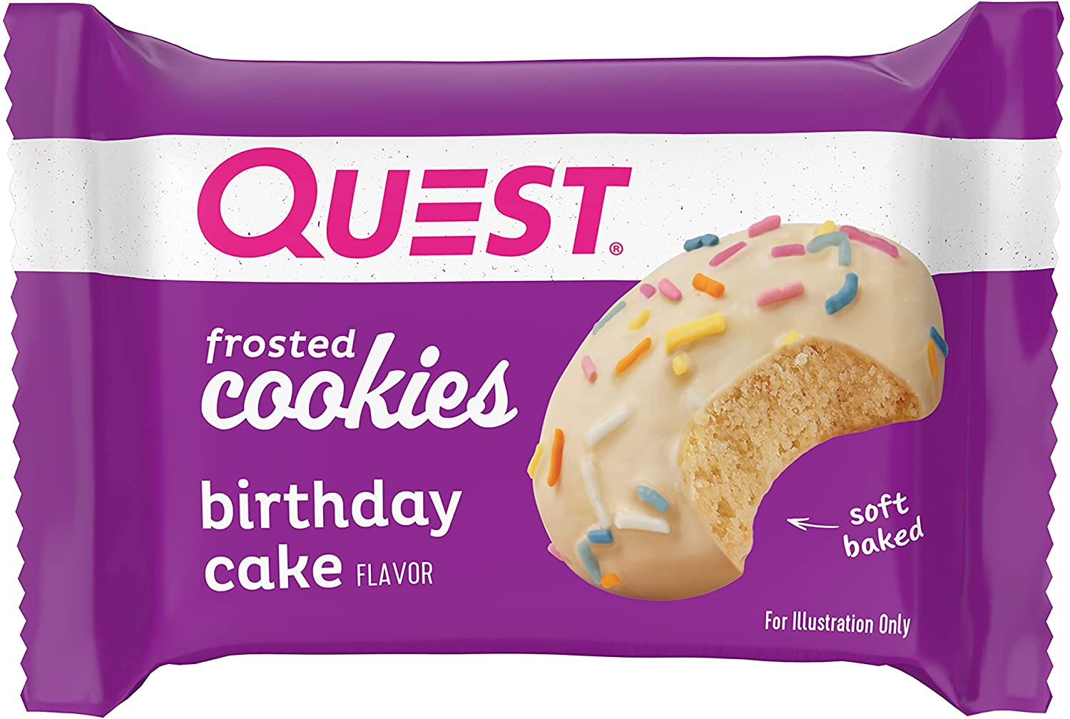 Quest Frosted Cookie Birthday Cake / 25g