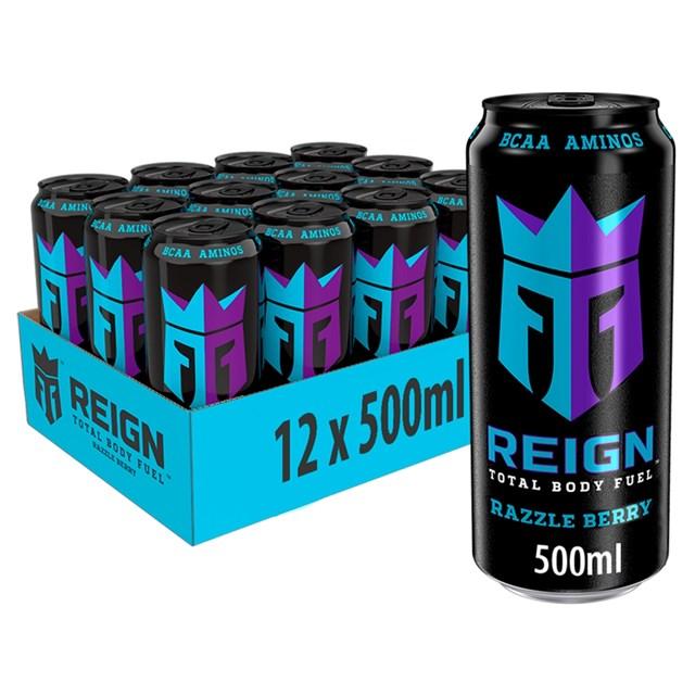 Reign Energy Drink Razzle Berry / 12