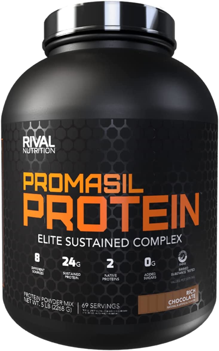 Rivalus Promasil Protein Rich Chocolate / 5lbs, SNS Health, Protein Powder