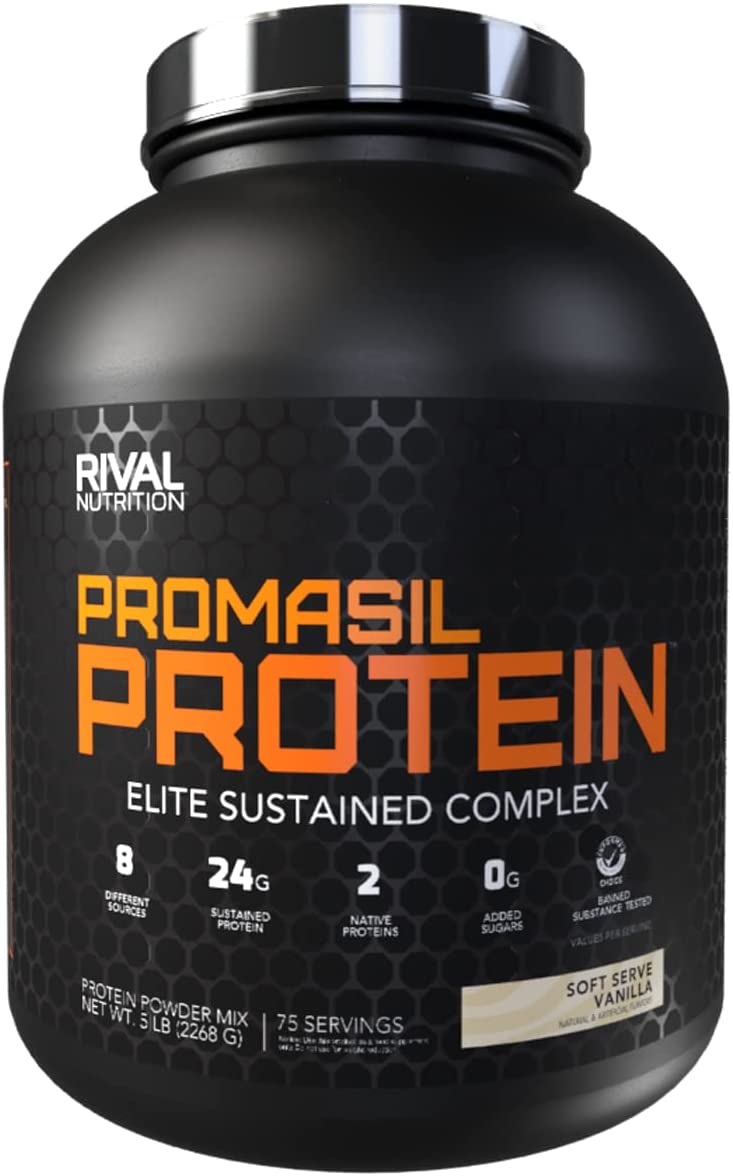 Rivalus Promasil Protein Soft Serve Vanilla / 5lbs, SNS Health, Protein Powder