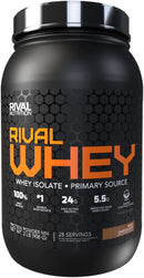 Rival Nutrition Rival Whey - Rich Chocolate 2lbs - Protein Powder