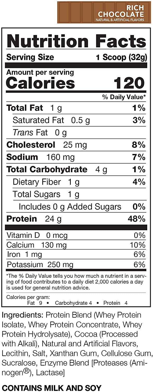 Rival Nutrition Rival Whey - Rich Chocolate 2lbs - Protein Powder