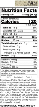 Rival Nutrition Rival Whey - Cookies N Cream 5lbs - Protein Powder