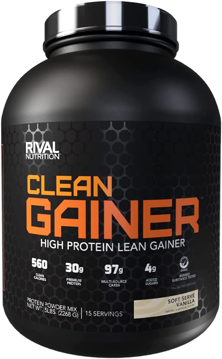 Rivalus Clean Gainer Smooth Vanilla / 5lbs, SNS Health, Mass Gainer