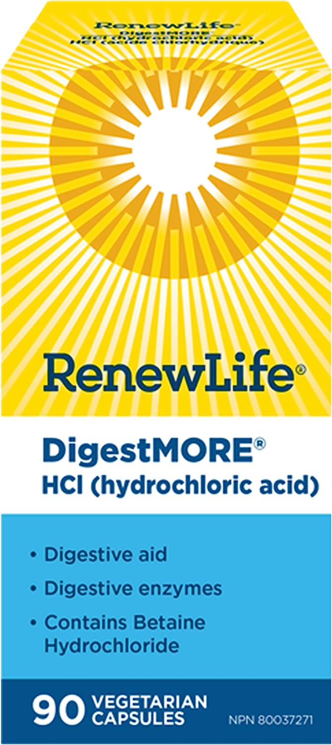 Renew Life DigestMORE HCl 90caps