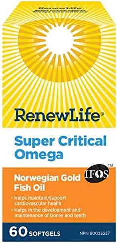 Renew Life NorvegianGold Super Critical Omega 60caps