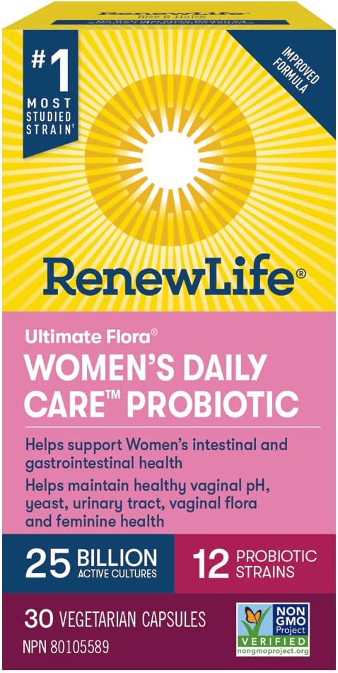 Renew Life Ultimate Flora Women's Daily Care 25B - 30 capsules - Probiotics