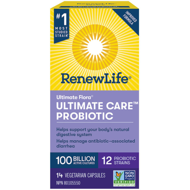 Renew Life Ultimate Flora Ultimate Care 100B 14 caps