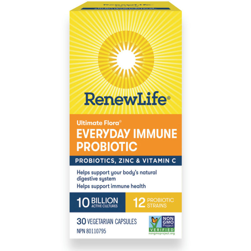 Renew Life Ultimate Flora Everyday Immune Probiotic 30caps