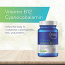 SISU Vitamin B12 1000mcg - 60 vegetarian capsules - Vitamin B