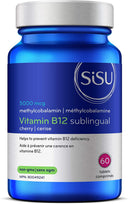 SISU B12 5000 mcg methylcobalamin - 60 Tablets Cherry - Vitamin B