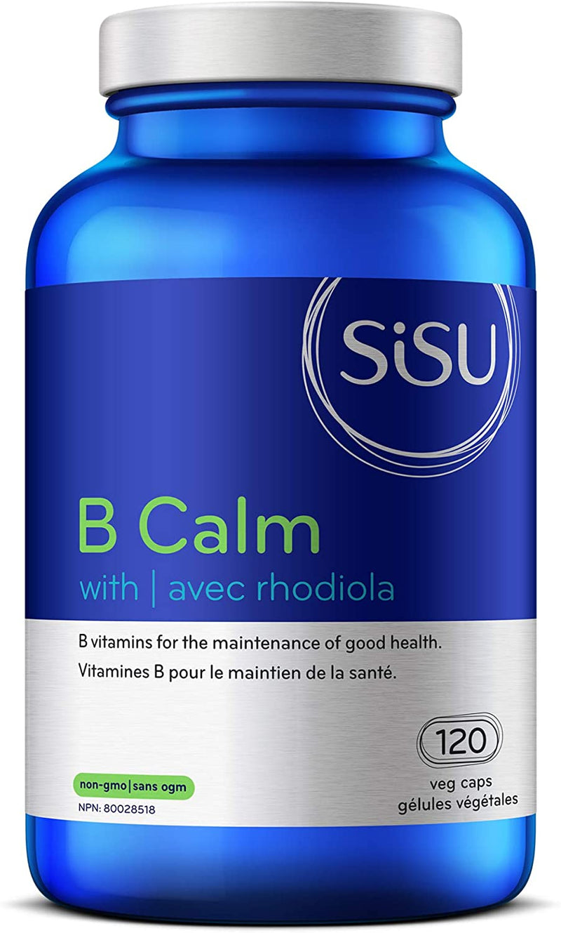 B Calm, with 250 mg Rhodiola 120 Veg Caps