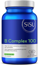 SISU B Complex 100 - 60 vegetarian capsules - Vitamin B