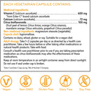 SISU Ester-C 600 mg - 240 vegetarian capsules - - Vitamin C