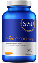 SISU Ester-C 600 mg - 120 vegetarian capsules 01 01 2026 - Vitamin C
