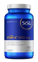 SISU Ester-C 600 mg - 150 vegetarian capsules - - Vitamin C