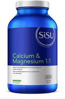 SISU Calcium & Magnesium 1:1 with D3 - 300 capsules - Minerals