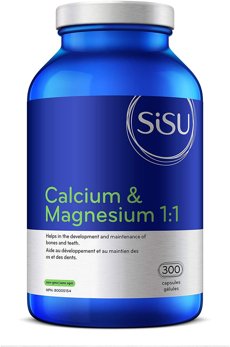 Calcium & Magnesium 1:1 with D3 300 Caps