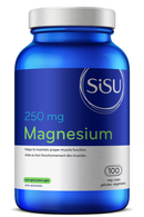 SISU Magnesium 250 mg - 100 vegetarian capsules - - Magnesium