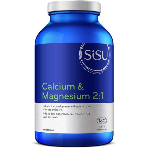 Calcium & Magnesium 2:1 with D2 180 Tablets