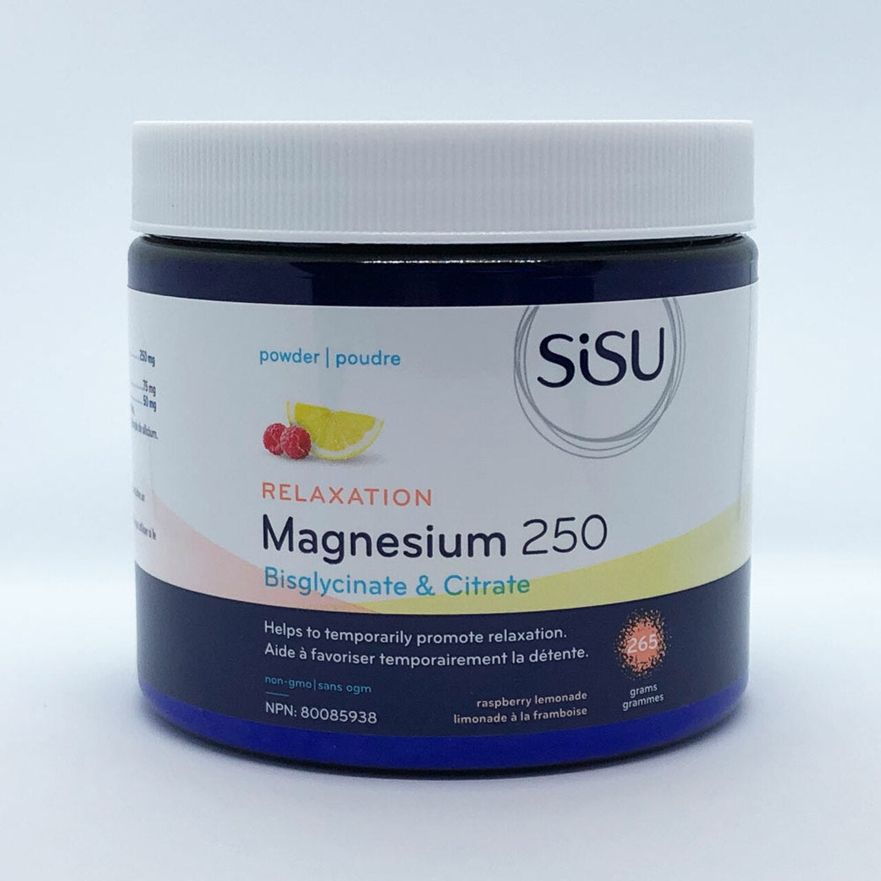 Magnesium 250 Relaxation Blend Raspberry Lemonade / 265 g