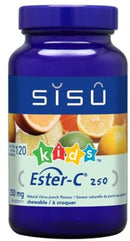 SISU Kids Ester-C® 250 mg Chewable - Citrus 120 Tablets - - Vitamin C