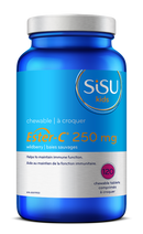 SISU Kids Ester-C® 250 mg Chewable - Berry 120 Tablets - - Vitamin C