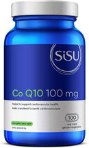 SISU Co Q10 100 mg - 100 vegetarian capsules - Supplements