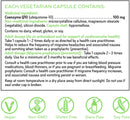 SISU Co Q10 100 mg - 100 vegetarian capsules - Supplements