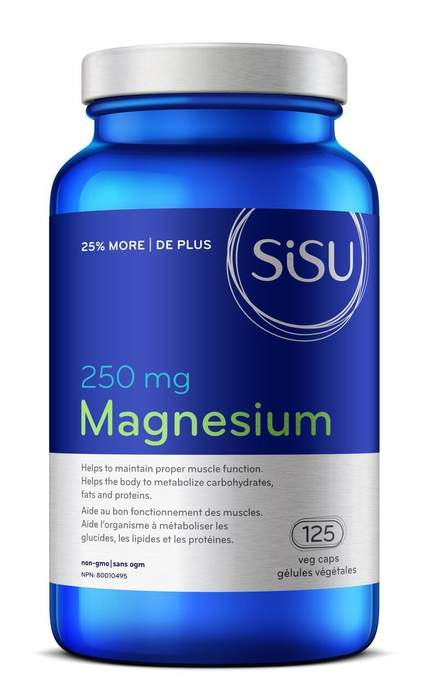 Magnesium 250 mg 125 Veg Caps