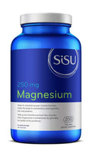 SISU Magnesium 250 mg - 200 vegetarian capsules - Magnesium
