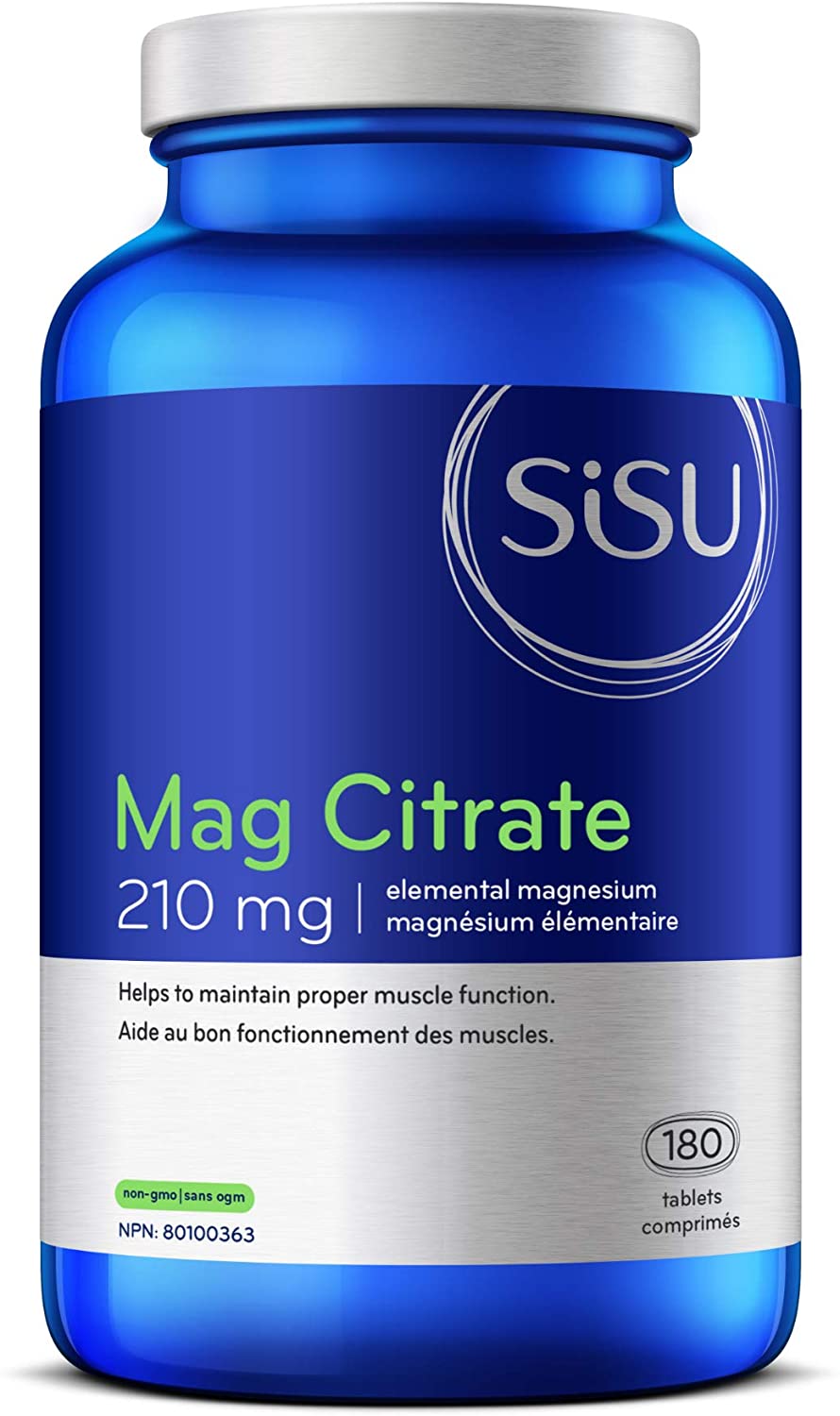 Mag Citrate 210 mg 180 Tablets