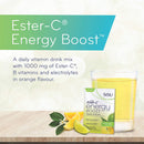 SISU Ester-C Energy Boost - Lemon-Lime 30 packets - - Vitamin C