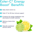 SISU Ester-C Energy Boost - Lemon-Lime 30 packets - - Vitamin C