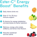 SISU Ester-C Energy Boost - Lemon-Lime 30 packets - - Vitamin C