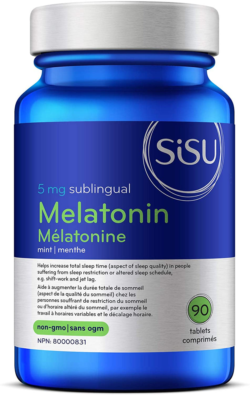 SISU Melatonin 5 mg 90 Tablets / Mint