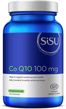 SISU Co Q10 100 mg - 120 Softgels - Supplements