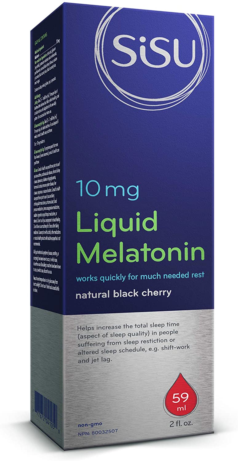 Melatonin Liquid 10 mg Black Cherry / 59 mL