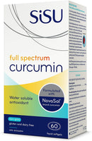 SISU Full Spectrum Curcumin (NovaSol) - 60 softgels - Antioxidant