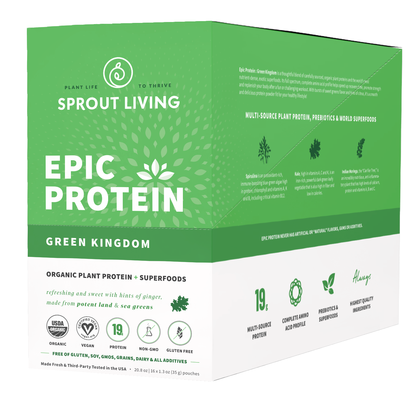 Epic Protein - 16x35g 16 / Green Kingdom