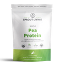 Sprout Living Simple Pea Protein - 454g - Protein Powder
