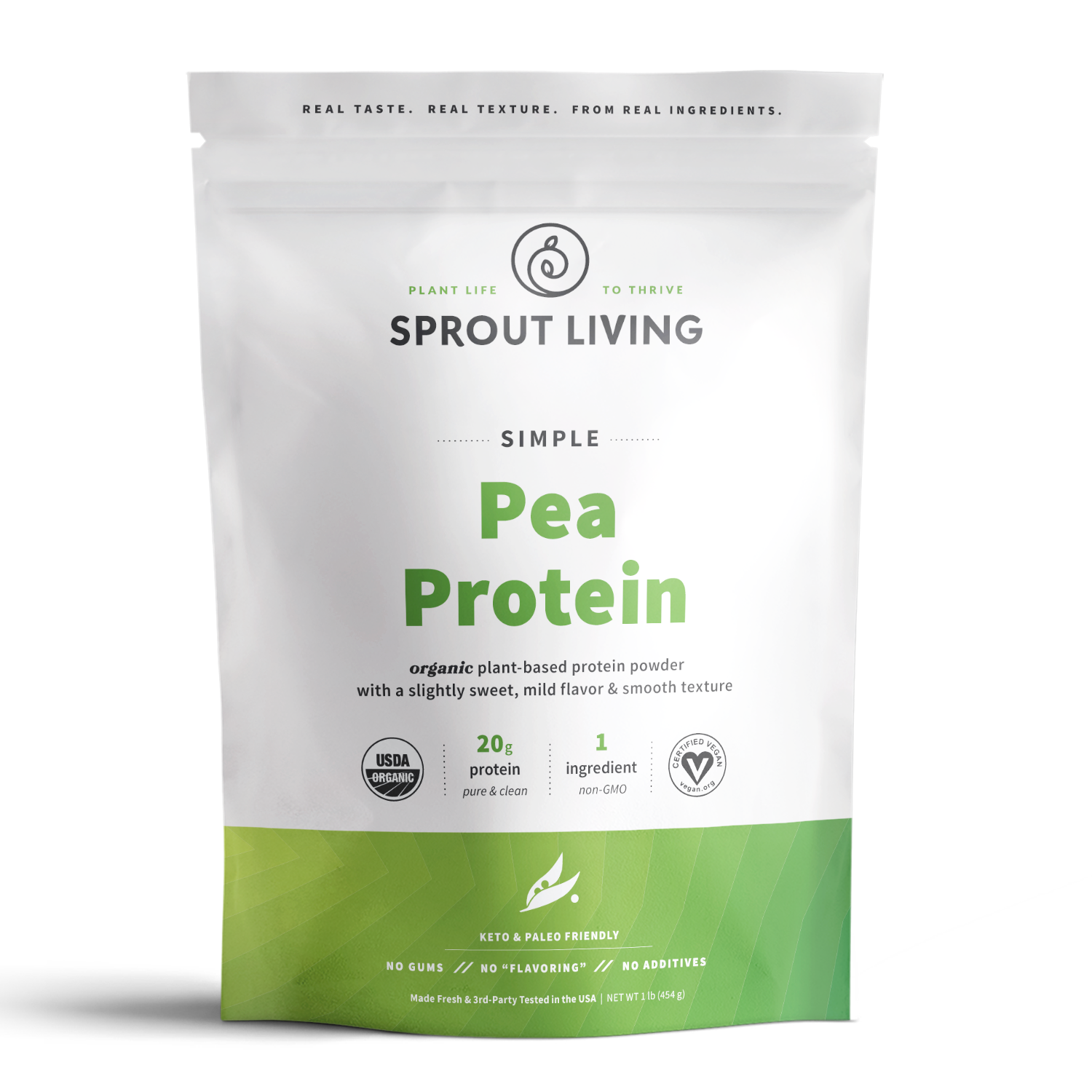 Simple Organic Pea Protein 454g