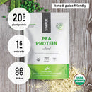Sprout Living Simple Pea Protein - 24g - Protein Powder