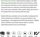 Sprout Living Simple Pea Protein - 24g - Protein Powder